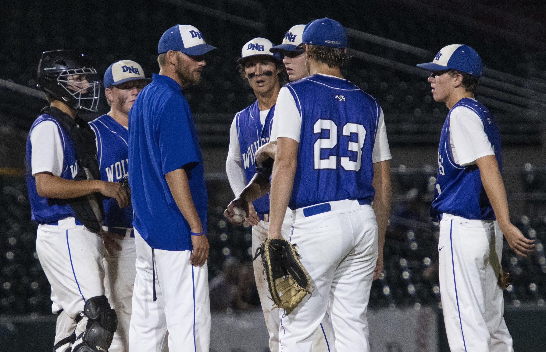 Dike-New Hartford vs Des Moines Christian 2A state baseball